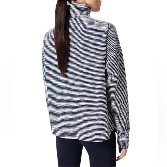 Sweaty Betty Rest Up Half Zip Pullover Size 8 - Picture 3 of 15